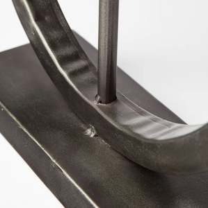 Matte black metal tabletop votive holder indoor & outdoor <b>tealight</b> <b>candle</b> holder for home hotel office wedding party decoration - Product Image 2