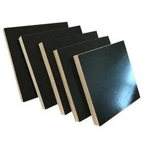 แผ่นไม้อัดไม้อัดไม้อัดสีดำ/ น้ำตาล2440*1220สำหรับการก่อสร้างกลางแจ้ง - Product Image 1