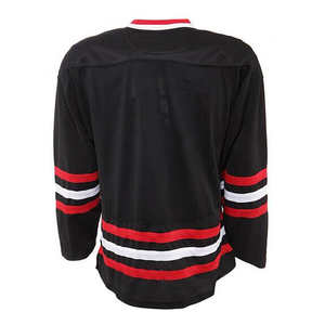 Maillot de hockey sur glace personnalisé, design de l'équipe des Penguins, personnalisé avec le nom et le numéro de Crosby 87, détails cousus, respirant, performance - Product Image 6