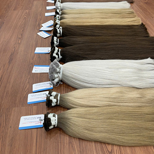 Qualité supérieure!! Fournisseur en gros Cuticule vierge à double étirage Cheveux en vrac Extensions de cheveux naturels en vrac - Product Image 5