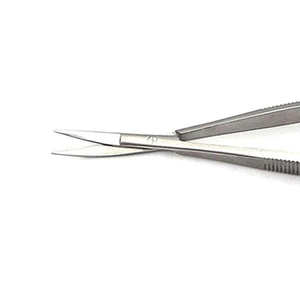 Ciseaux Vannas en acier inoxydable avec logo personnalisé de haute qualité Poignée à ressort manuelle Utilisation chirurgicale Durable Réutilisable Garantie de 2 ans - Product Image 6