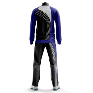 Chaqueta de chándal para hombre ajustada por transferencia de calor Premium 100% poliéster ligero color personalizado - Product Image 3