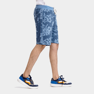 Short de fitness avec logo imprimé personnalisé de style vintage pour hommes High Street Gym Short mi-taille respirant 100% coton à séchage rapide - Product Image 5