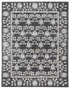 Tapis de style oriental traditionnel 100% laine personnalisable touffeté à la main en charbon de bois-taille de coureur disponible - Product Image 3