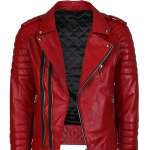 High Quality Anti-Wrinkle Sheep Skin Canvas Men's Motorbike <b>Jacket</b> Breathable <b>Waterproof</b> Windproof Trending Fashion Front Logo - Product Image 1