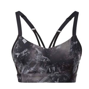 Soutien-gorge de sport personnalisé pour femmes, noir, marque privée, haut de fitness pour jeunes, vêtements de sport en gros - Product Image 1