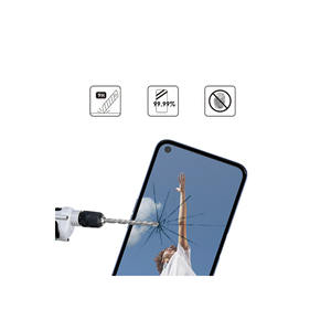 Protector de Pantalla de Vidrio Templado Negro de Alta Definición Netzy para Oppo A52 Edge Reno 7 - Película Frontal Anti-Espía de Alta Definición - Product Image 4