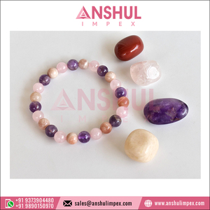 Piedras Naturales Premium Pulimentadas para Conexión con la Tierra, Set de Cristales Curativos, Kit de Cristales para la Intención de DORMIR, Promueve la Relajación, la Tranquilidad y la Bienestar - Product Image 5