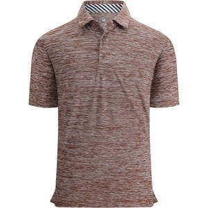 Polo de golf unisexe de haute qualité évacuation de l'humidité polo décontracté à manches courtes à séchage rapide avec impression numérique personnalisée - Product Image 1