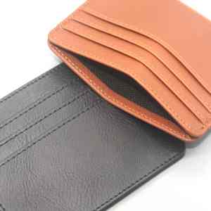 Porte-cartes élégant en cuir - Product Image 2