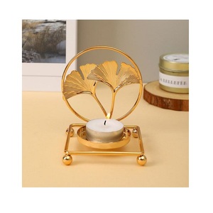 Antique design gold color iron <b>candle</b> <b>holder</b> greatest quality customized size indoor <b>candle</b> <b>holder</b> by home arts - Product Image 6