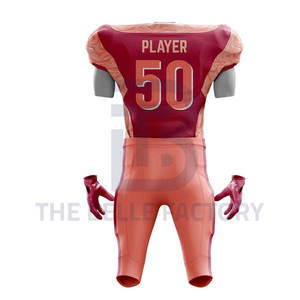 Uniforme de Fútbol Americano Transpirable Más Vendido para Adultos, Jersey de Secado Rápido con el Último Estilo y Conjuntos Bordados Personalizables - Product Image 6