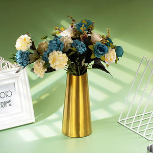 Vase à fleurs en acier inoxydable de vente chaude décor à la maison luxueux pour de superbes arrangements floraux - Product Image 5