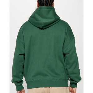 Sudadera con capucha personalizada al por mayor, ropa de calle, sudaderas con capucha para hombre con estampado liso de alta calidad, sudadera extragrande con hombros caídos y ajuste cuadrado para hombre - Product Image 3