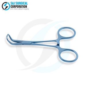 Pinzas Manuales de Alta Calidad para Toallas, Herramienta Quirúrgica de Acero Inoxidable Duradero, Certificación CE para Uso Médico, Dental y Veterinario, Precisión - Product Image 4