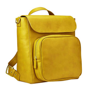 Sac à langer de luxe en cuir PU personnalisable, écologique et conforme à la norme ROHS, en matériau véritable, pour le rangement des couches de maternité - Product Image 6