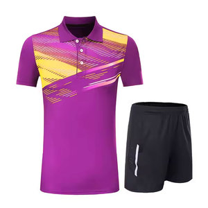 <b>Tennis</b> Wear Supply From Stock Adults Breathable Sports Jersey Printing <b>Table</b> <b>Tennis</b> Uniform Sets Sublimation Badminton Clothes - Product Image 1