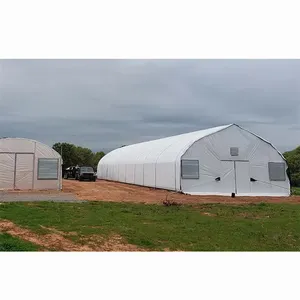 Simple Light Deprivation Tunnel Green house for Outdoor medical plant mushroom Growing Simple Blackout greenhouse