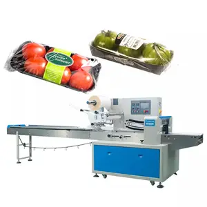Mesin kemasan buah dan sayuran makanan segar dan mesin kemasan buah kering