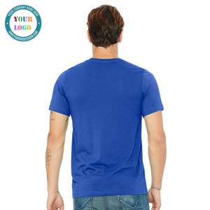 Camiseta de algodón con logotipo personalizado transpirable y ligero de alta calidad para hombre - Product Image 6