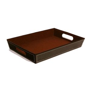 Bandeja grande de cuero de primera calidad para Buffet, refrescos para invitados o presentaciones de bebidas y postres para eventos - Product Image 2