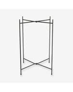 <b>Mango</b> Wood & Iron Serving Table with Foldable Stand Powder Coated Finish as Living Room Side Table or Bedroom Coffee Te Tray - Product Image 4