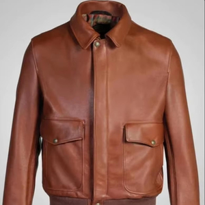 Veste en jean en cuir personnalisable de haute qualité unisexe 100% coton Style décontracté pour l'hiver avec logo brodé - Product Image 1