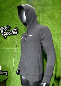 Pull-over personnalisé pour hommes, sweat à capuche à épaules tombantes en vinyle éponge française, sweats à capuche vierges lourds pour hommes - Product Image 2