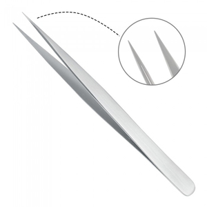 Pinces à cils en acier inoxydable durables, logo OEM, 100% qualité supérieure, fabrication professionnelle, prix bas, technique Tom - Product Image 1