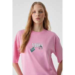 GRIMELANGE CAITLYN Camiseta oversize con cuello redondo para mujer - Product Image 3