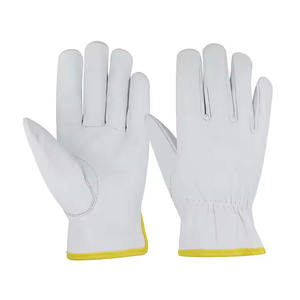 Gants de travail de sécurité en cuir de vachette bon marché Gants de travail pour l'industrie de la conduite et du jardinage - Product Image 1
