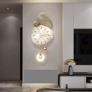 Reloj de pared de fondo de lujo, nuevo estilo, Simple ambiente moderno, decoración nórdica, reloj creativo - Product Image 6
