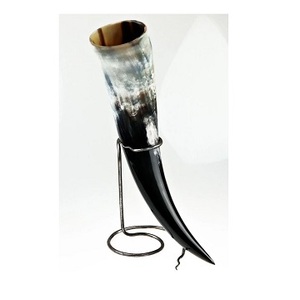 Wholesale Handcrafted Beer <b>Mugs</b> Natural Viking Drinking Horn Beer <b>Mugs</b> Premium Quality Viking Drinking Wine Beer Viking Horn <b>Mug</b> - Product Image 3