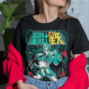Camiseta Shiryu Chevalier Du Zodiaque hecha de algodón - Product Image 1