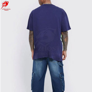 Camisetas personalizadas con estampado puff, ropa informal de estilo urbano para hombre, a la moda y a un precio razonable. - Product Image 6