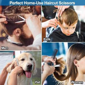 ร้านเสริมสวยมืออาชีพผมกรรไกรแต่งผมชุดกรรไกรตัดผมสแตนเลสญี่ปุ่นชุดโดยเครื่องมือดูแลชีวิต - Product Image 6