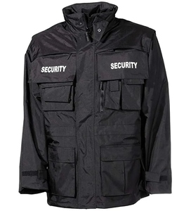Chaqueta de vuelo de seguridad impermeable para hombre cortavientos de seguridad de alta visibilidad con múltiples bolsillos con impresión de logotipo personalizado - Product Image 1