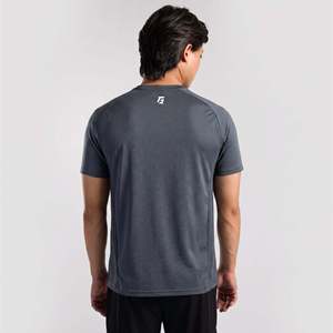 เสื้อยืดดีไซน์เนอร์ทรงเรกูลาร์ฟิตสีเทา ยี่ห้อ Repstate ผลิตจากผ้าถัก พร้อมลายพิมพ์ซิลค์สกรีนแบบเรียบ - Product Image 2