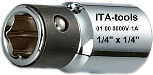 ODM OEM 1/4 "F X 1/4" H x อะแดปเตอร์บิตผลกระทบ25mmL เครื่องมือ DIY ITA - Product Image 2