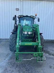 Para la granja 2021: Tractor utilitario John Deere 6120M de 120HP, tractor de orugas usado con componentes de motor, bomba de engranajes y ruedas. - Product Image 6