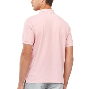 Polos de algodón personalizados de alta calidad para hombre, tela de punto transpirable de manga corta con camisetas polo con estampado de logotipo personalizado - Product Image 4
