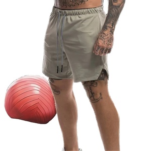 กางเกงกีฬาขาสั้นพิมพ์ลายออกแบบเองสำหรับฤดูร้อน เอวกลาง 2-in-1 สำหรับวิ่งออกกำลังกาย ผู้ชาย ชุดลำลองสำหรับออกกำลังกายในยิม สำหรับเด็กผู้ชาย - Product Image 4