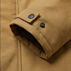 Customized Waterproof <b>Hooded</b> <b>Fur</b> Collar <b>Parka</b> Jacket Coat Winter New Warm Thick <b>Men's</b> Autumn Fashion Casual Outdoor - Product Image 6