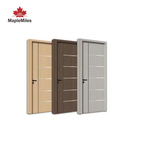 Maplemiles Nouveau design Maison moderne personnalisée Intérieur multicolore WPC Intérieur Portes en bois