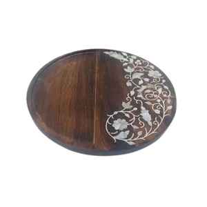 Organizador de Oficina Rectangular Moderno de Resina con Diseño Floral Antiguo, Acabado Pulido, Ideal para Regalo Premium, Pieza Decorativa 10x12 - Product Image 4