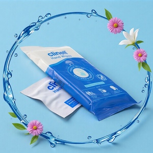 Lingettes antibactériennes Uniquality, 30 feuilles, format voyage, pour le nettoyage en déplacement - Product Image 5