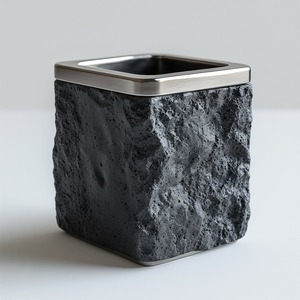 Juego de Accesorios de Baño de Metal de Diseño Artístico, Diseñado para Amantes de la Decoración Moderna, Ecológico, Duradero, Diseño Personalizado, Práctico - Product Image 3