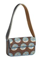 Sac à main tendance, nouveau, de luxe, fait main, perlé, multicolore, à bandoulière, avec fermeture à boucle, mini sac pour femmes et filles