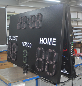 Tùy chỉnh ngoài trời 7 đoạn 6inch 10inch bóng đá <span class=keywords><strong>LED</strong></span> scoreboard dấu hiệu - Product Image 2