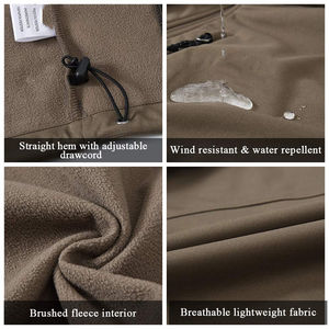 Venta al por mayor ligero precio barato chaqueta Softshell de alta calidad al por mayor chaqueta Softshell bajo MOQ chaqueta Softshell - Product Image 4